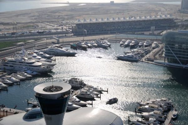 formula 1 abu dhabi yacht